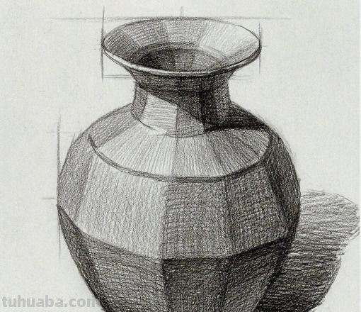 素描罐子 素描罐子图片