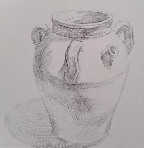 素描罐子 素描罐子图片