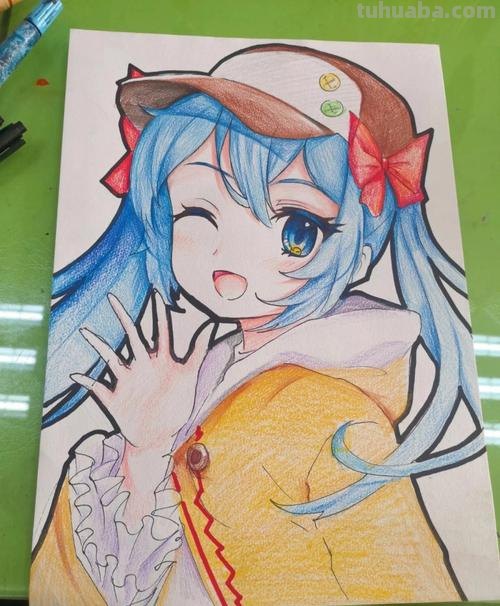 新手怎么拿彩铅画动漫 彩铅画动漫人物?