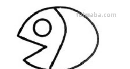 金鱼怎么画简笔画图片大全 儿童简笔画：可爱小金鱼的画法？