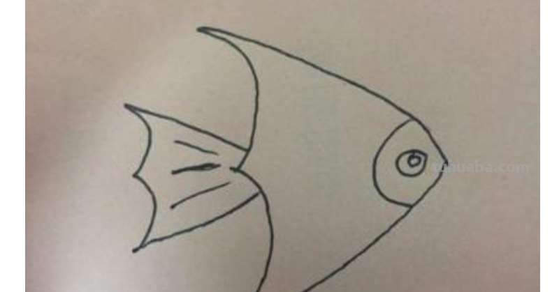 金鱼怎么画简笔画图片大全 儿童简笔画：可爱小金鱼的画法？