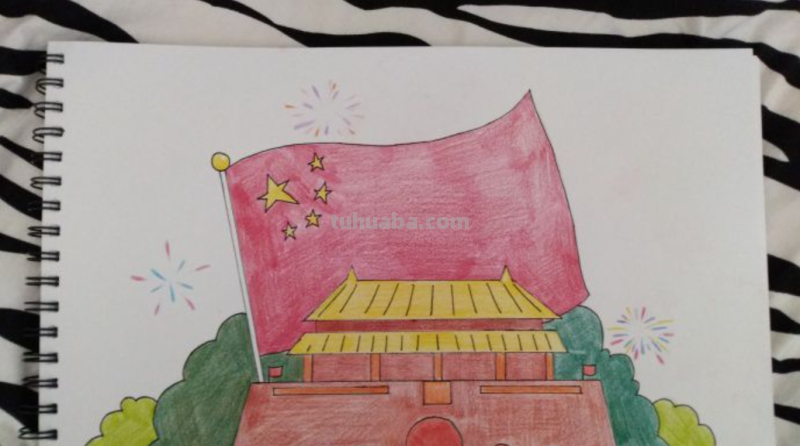 北京天安门怎么画