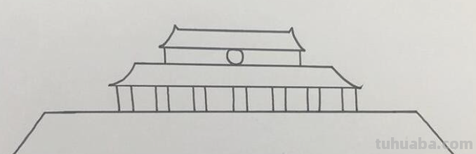 天安门怎么画