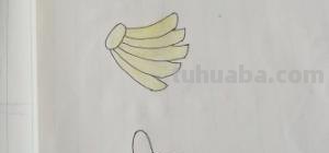一根香蕉怎么画简笔画 香蕉的简笔画的画法？