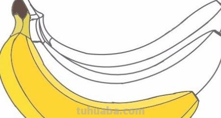 一根香蕉怎么画简笔画 香蕉的简笔画的画法？