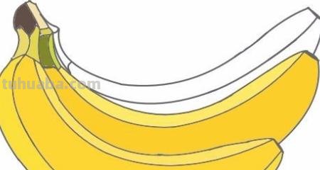 一根香蕉怎么画简笔画 香蕉的简笔画的画法？