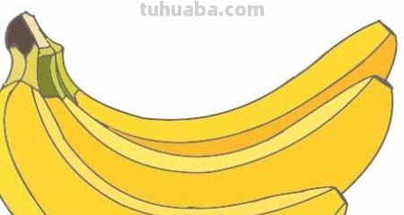 一根香蕉怎么画简笔画 香蕉的简笔画的画法？