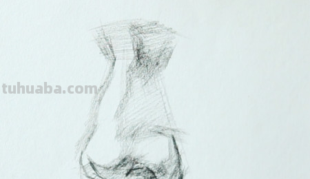 鼻子咋画