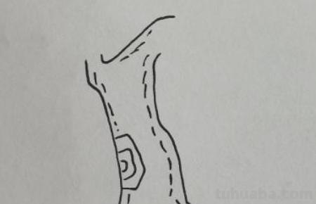 树屋怎么画简笔画图片 如何画古树和茅屋简笔画？