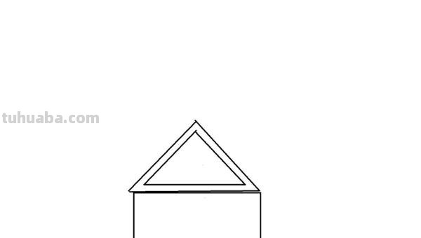 树屋怎么画简笔画图片 如何画古树和茅屋简笔画？