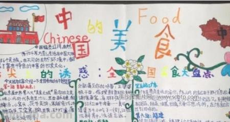 鸡翅怎么画手抄报 美食的手抄报怎么画？