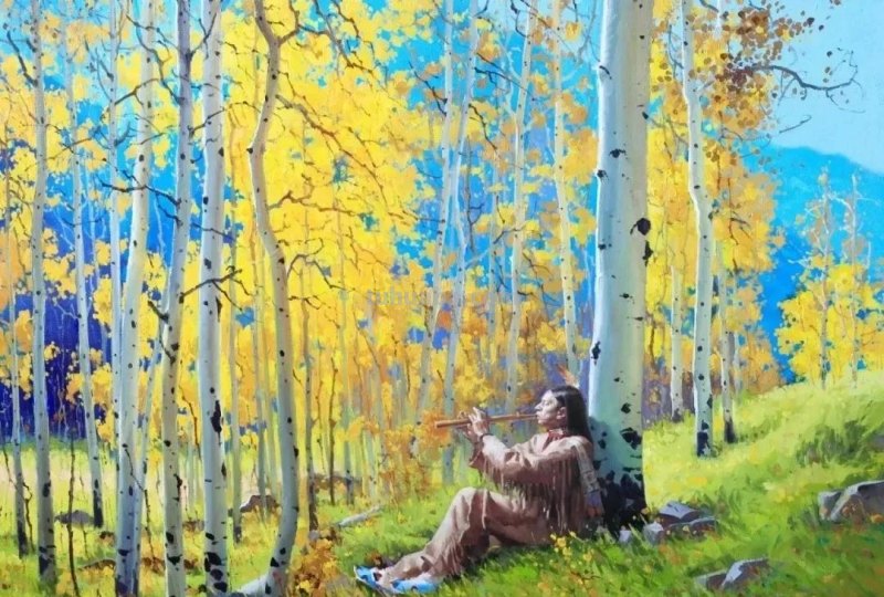 韩国画家加里·金风景油画作品专辑