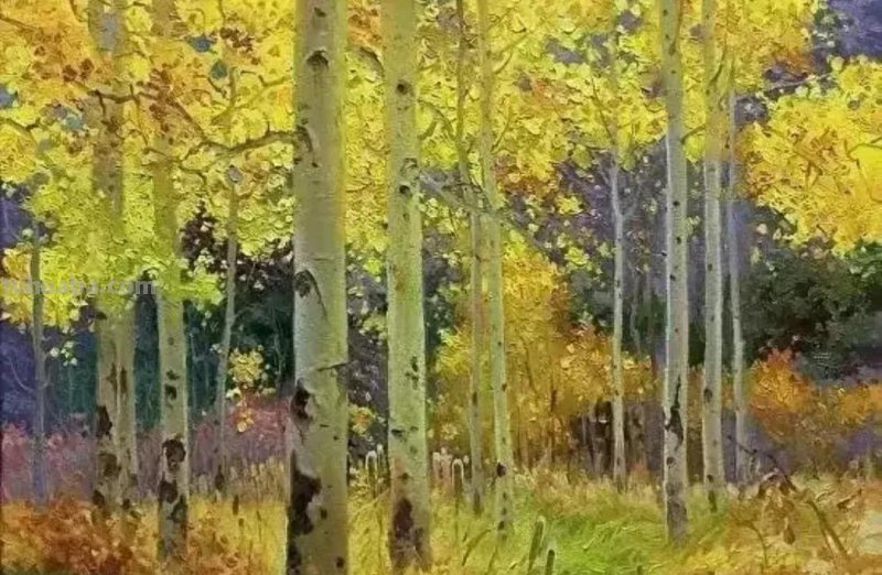 韩国画家加里·金风景油画作品专辑