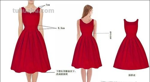 红裙子服装设计教程 红裙子服装设计教程视频
