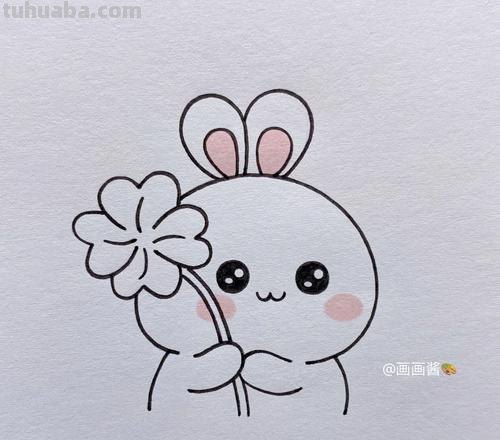 小白兔的简笔画怎么画 可爱小兔子简笔画怎么画？