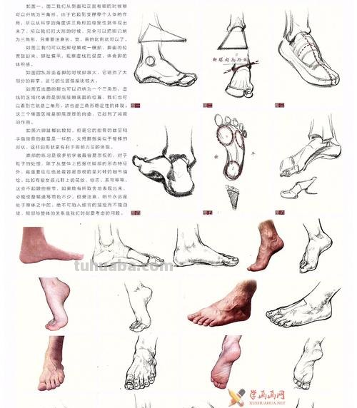 脚速写画技巧法 速写手脚总是画小了怎么改正？