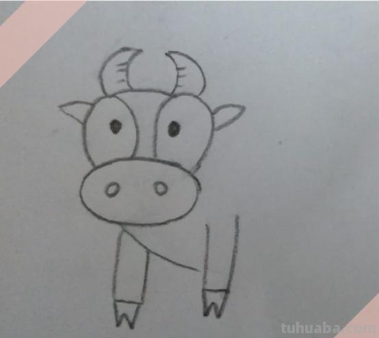 怎么画牛的简笔画图片 儿童简笔画（11）牛的画法？