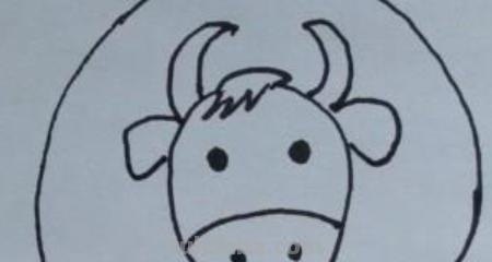 怎么画牛的简笔画图片 儿童简笔画（11）牛的画法？
