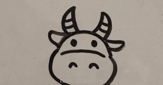 怎么画牛的简笔画图片 儿童简笔画（11）牛的画法？