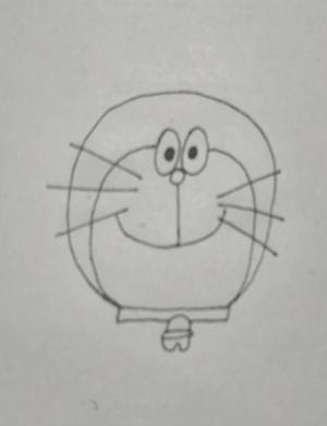 叮当猫的简笔画怎么画 叮当猫的简笔画？