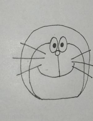 叮当猫的简笔画怎么画 叮当猫的简笔画？