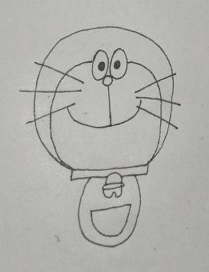 叮当猫的简笔画怎么画 叮当猫的简笔画？
