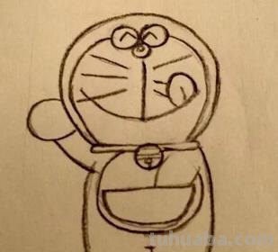 叮当猫的简笔画怎么画 叮当猫的简笔画？