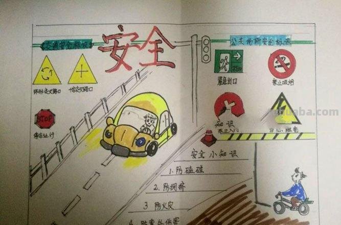 怎么没有安全手抄报 17如何画关于安全的手抄报呢？