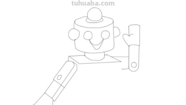 机器人的简笔画怎么画 简笔画机器人？