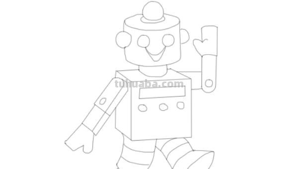 机器人的简笔画怎么画 简笔画机器人？