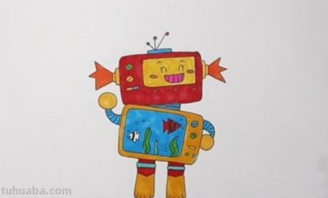 机器人的简笔画怎么画 简笔画机器人？
