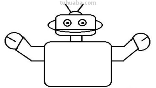 机器人的简笔画怎么画 简笔画机器人？