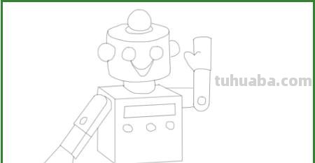 机器人的简笔画怎么画 简笔画机器人？