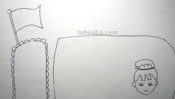 国庆节的简笔画怎么画 儿童迎国庆简笔画？