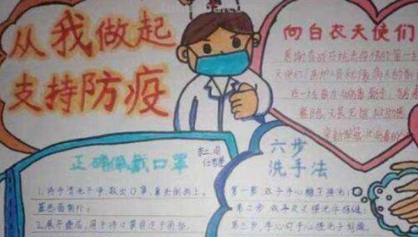 我怎么疫情手抄报 抗击疫情，从我做起的手抄报怎么画？
