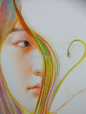 水溶性彩铅颜料怎么画 水溶性彩铅怎样作画？