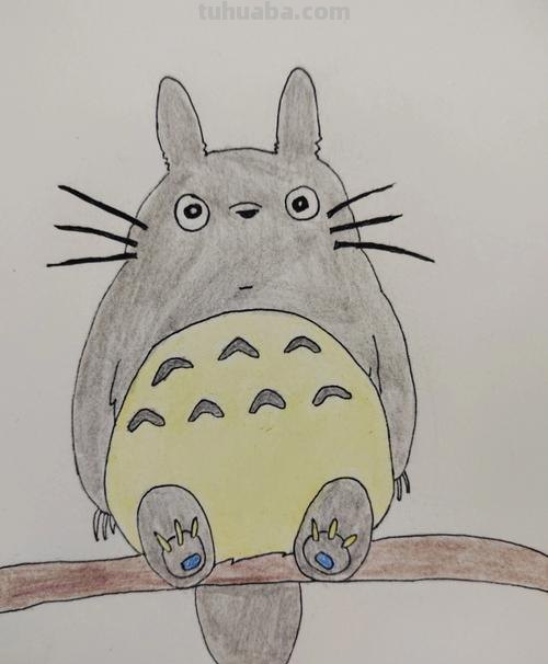 龙猫怎么画简笔画图片 如何画一只龙猫？