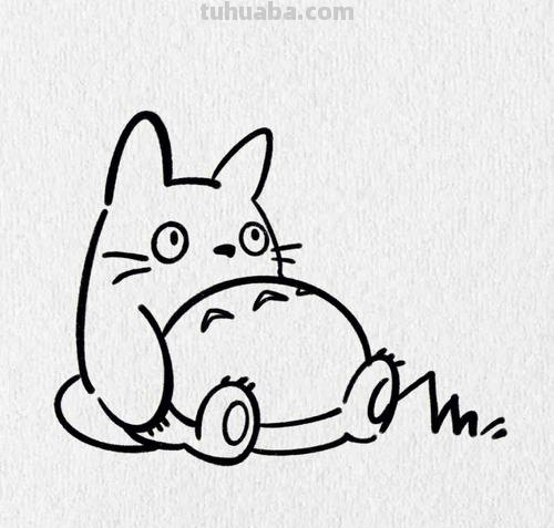 龙猫怎么画简笔画图片 如何画一只龙猫？
