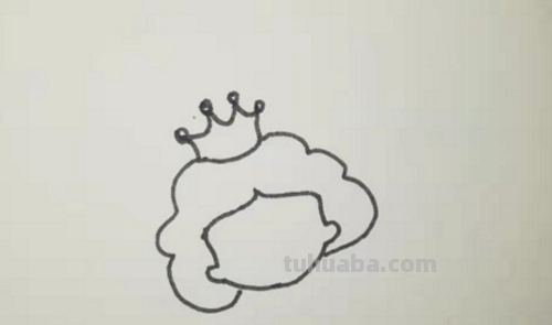 最美丽的小姑娘又简单又美丽的小公主怎么画