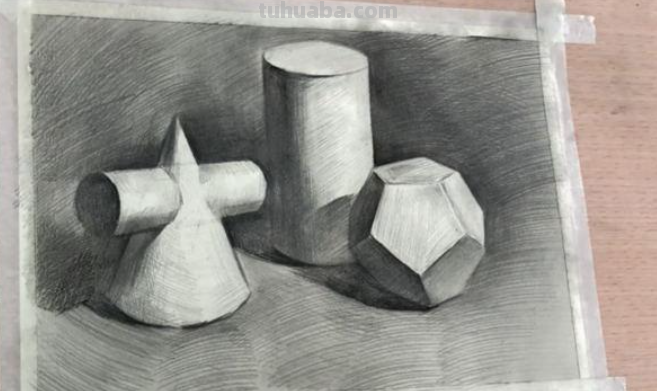 素描几何体画法步骤