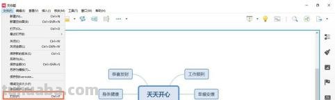 思维导图的字怎么打印 iPad上xmind怎么打印？