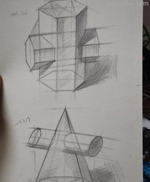 素描几何体怎么画 素描几何体怎么画?