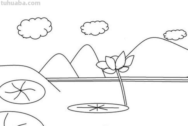 怎么画夏天的景色的简笔画 夏天来了简笔画方法？