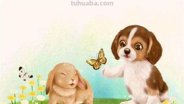 狗全身怎么画彩铅颜色 素描彩铅小狗教程？