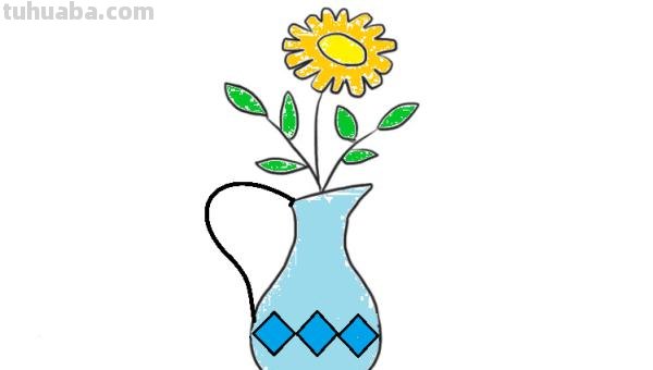 画花怎么画简笔画图片 简笔画：如何教小朋友画出美丽的花朵？