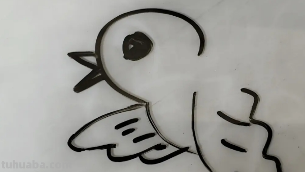 儿童画小鸟怎么画简单又好看