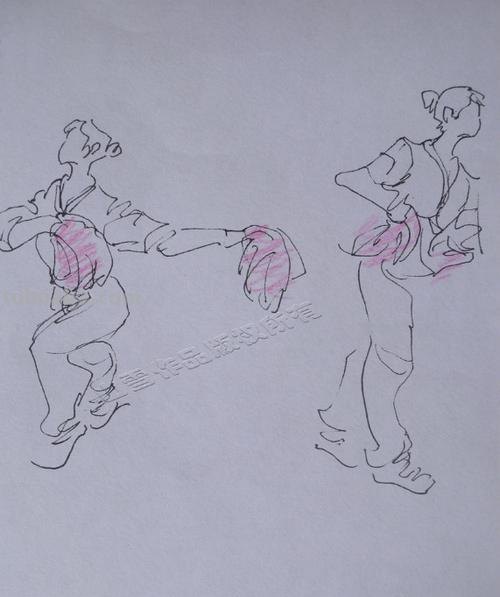 速写扭秧歌 扭秧歌外貌描写?