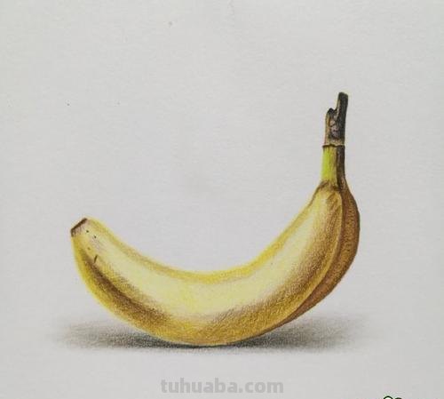 立体水果彩铅香蕉怎么画 立体水果拼盘彩铅画？