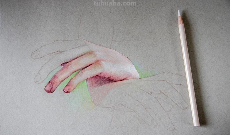 彩铅怎么画手指头 如何给手指绘画？