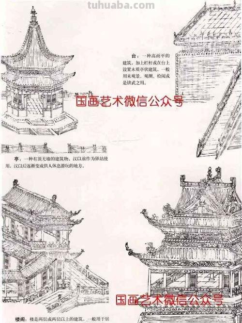 细节控福音！古代建筑怎么画？先分清中国建筑中的亭、台、楼、阁